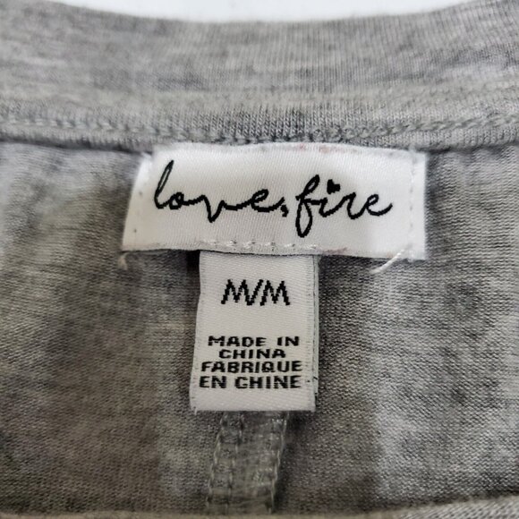 Love Fire Dress Women's Size XS Multicolor Striped Short Length Ruched Side - Picture 7 of 10